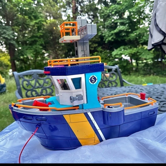 imaginext RESCUE boat COAST GUARD BOAT & Submarine DISCONTINUED - Picture 9 of 12